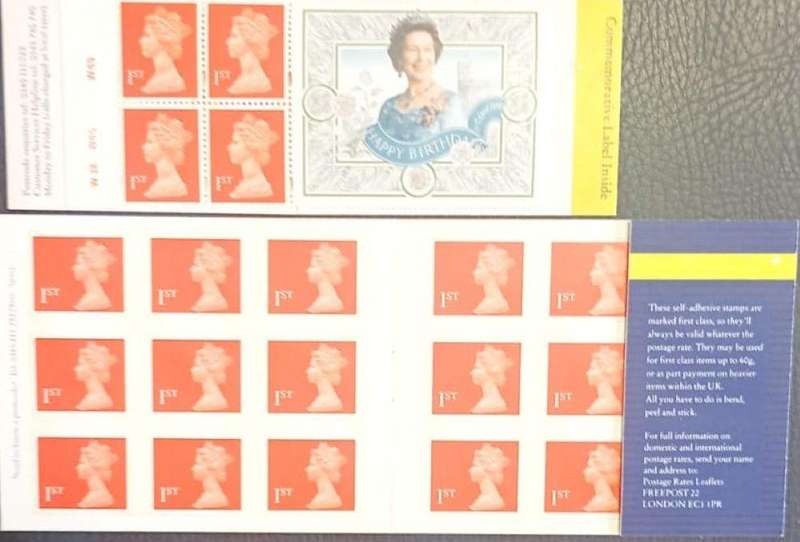 GREAT BRITAIN SPECIALISED LOT OF 1990 BOOKLETS - UNMOUNTED MINT - HIGH FACE VALUE!