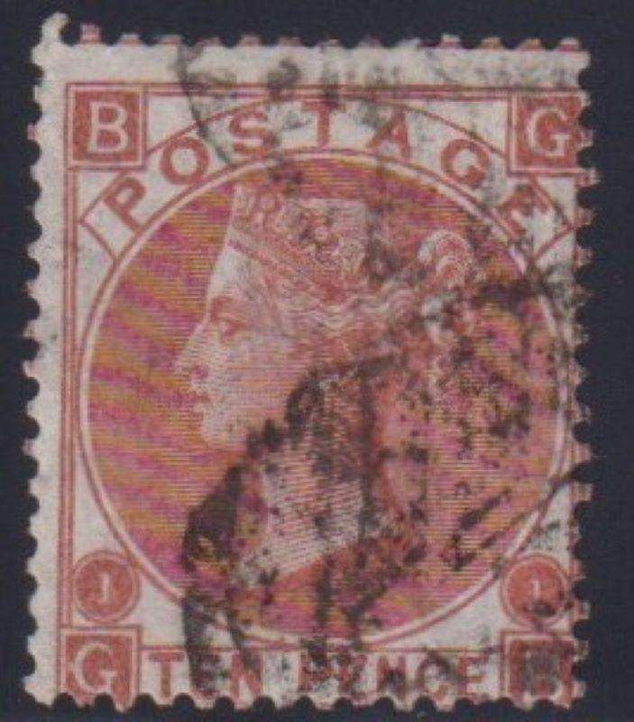 GB 1867 SG 112  SOUND USED CV £400