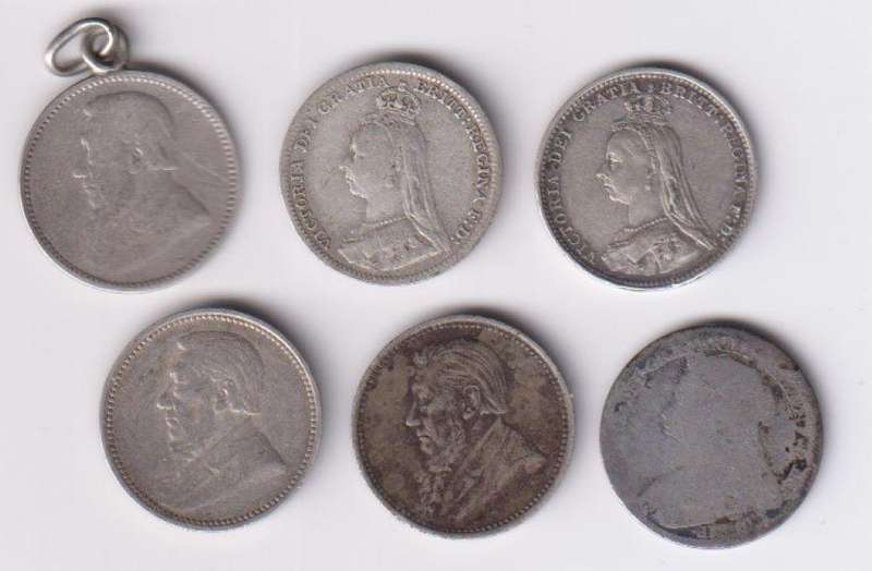 ZAR  3d Coin Collection - 6 coins