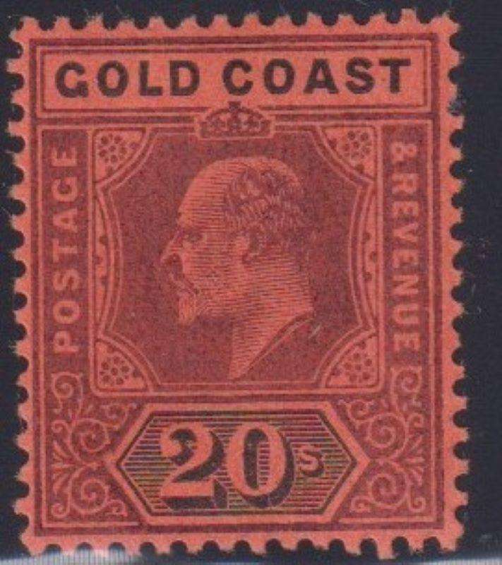 GOLD COAST 1902 KEV11 £1 SUPERB UNMOUNTED MINT - SG 48 CV £225