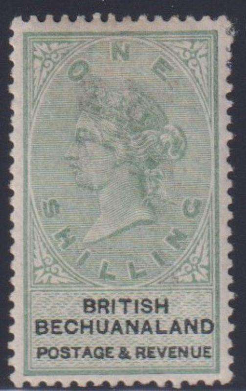 BECHUANALAND 1887 QVIC 1/- & 2/-  HINGED MINT