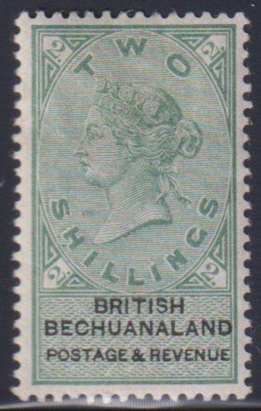 BECHUANALAND 1887 QVIC 1/- & 2/-  HINGED MINT