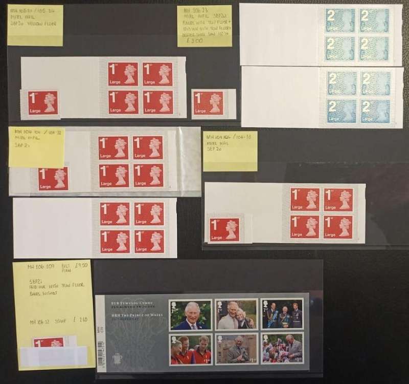 GB 2018 ISSUES - PRES PACKS, PRESTIGE BOOKLETS, MIN SHEETS HIGH FACE VALUE!