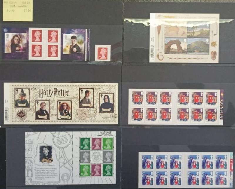 GB 2018 ISSUES - PRES PACKS, PRESTIGE BOOKLETS, MIN SHEETS HIGH FACE VALUE!