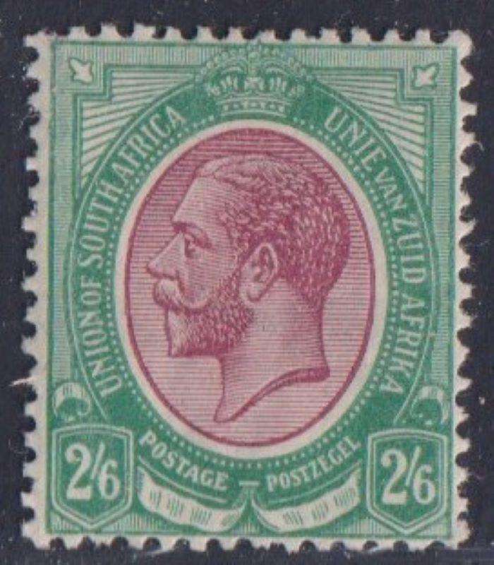 SA 1913 2/6 KINGSHEAD  HINGED MINT - CV R1,300