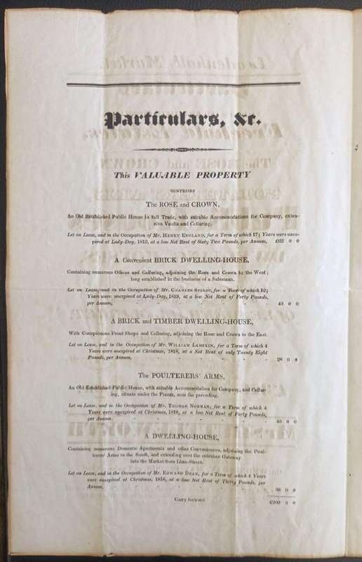GREAT BRITAIN AMAZING 1819 ADVERTISING ENTIRE LETTER-PRE-STAMP