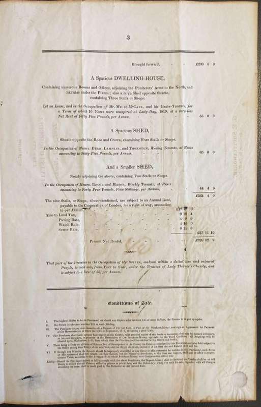 GREAT BRITAIN AMAZING 1819 ADVERTISING ENTIRE LETTER-PRE-STAMP
