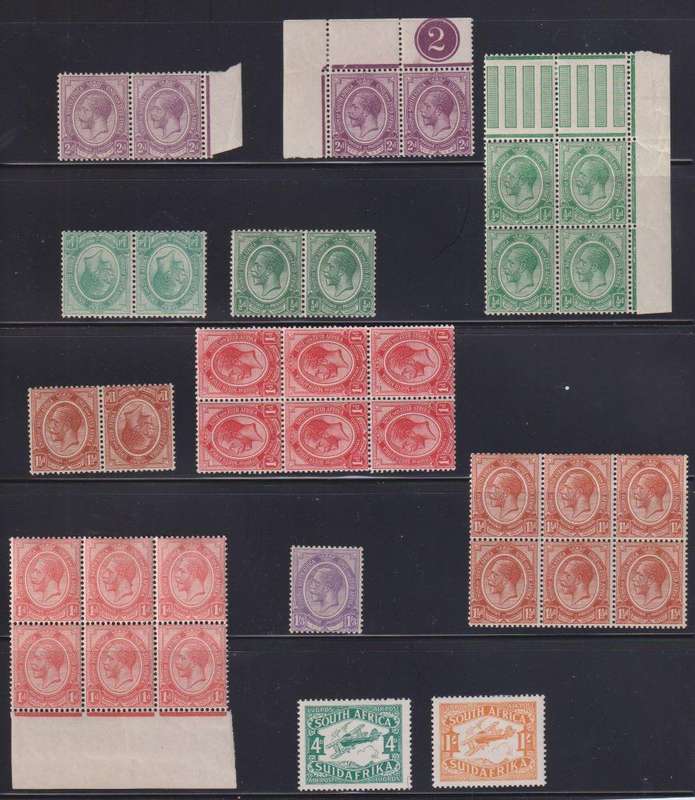 SOUTH AFRICA KINGSHEADS & AIRS MINT