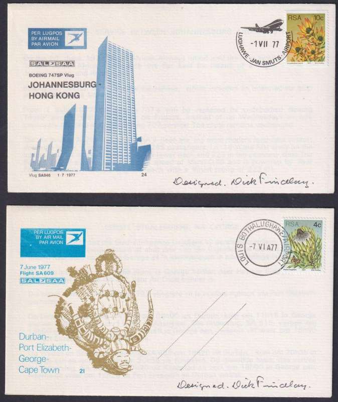 RSA AIRWAYS COVERS SIGNED BY DESIGNERS PLUS #2/3