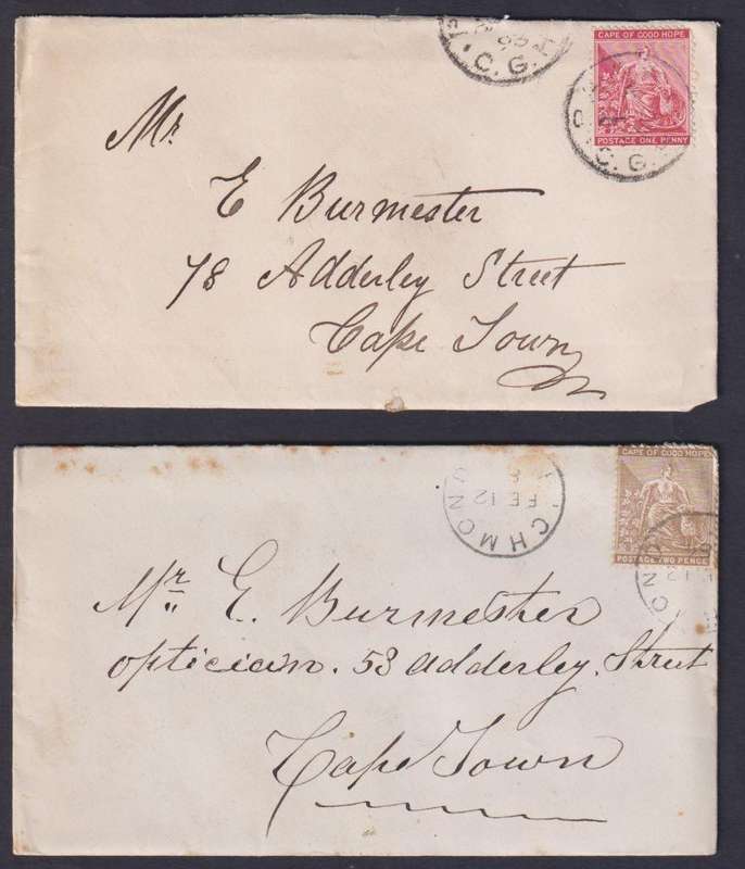 CAPE OF GOOD HOPE 6 EARLY COVERS