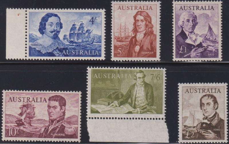 AUSTRALIA 1963  HIGH VALUES  UNMOUNTED MINT CV £120