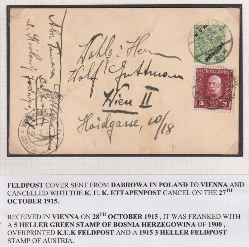 AUSTRIA GREAT MINT/USED/COVERS/FELDPOST WRITTEN UP
