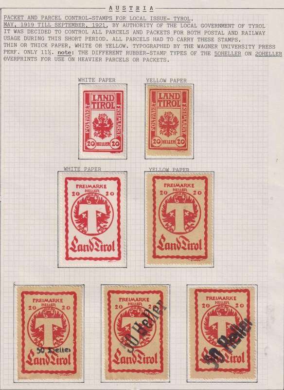 AUSTRIA GREAT MINT/USED/COVERS/FELDPOST WRITTEN UP