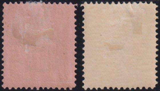 VICTORIA, AUSTRALIA 1873-87 1 & 2 SHILLINGS FINE HINGED MINT - SCARCE!