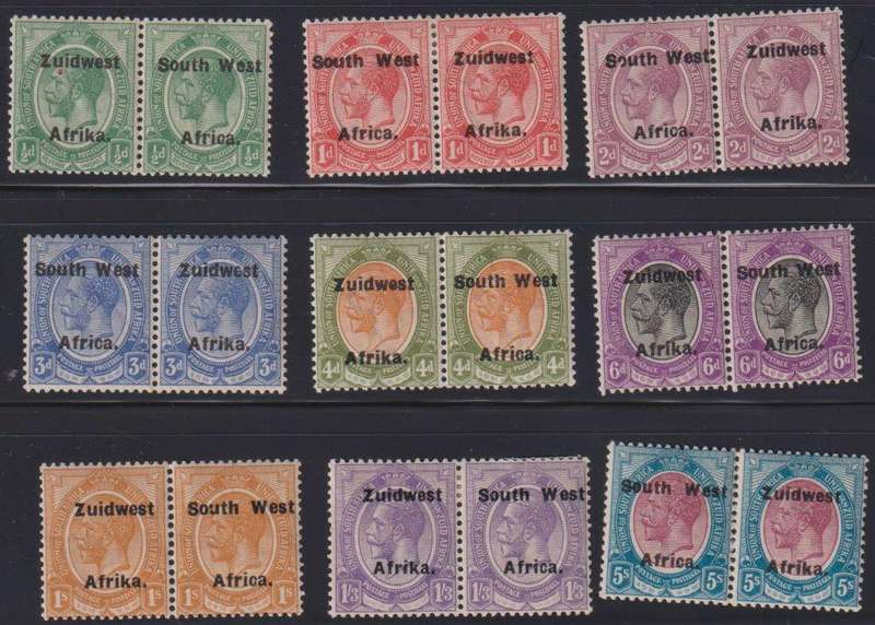 SWA 1924 TYPE V1 KINGSHEADS LIGHTLY HINGED MINT CV R5100