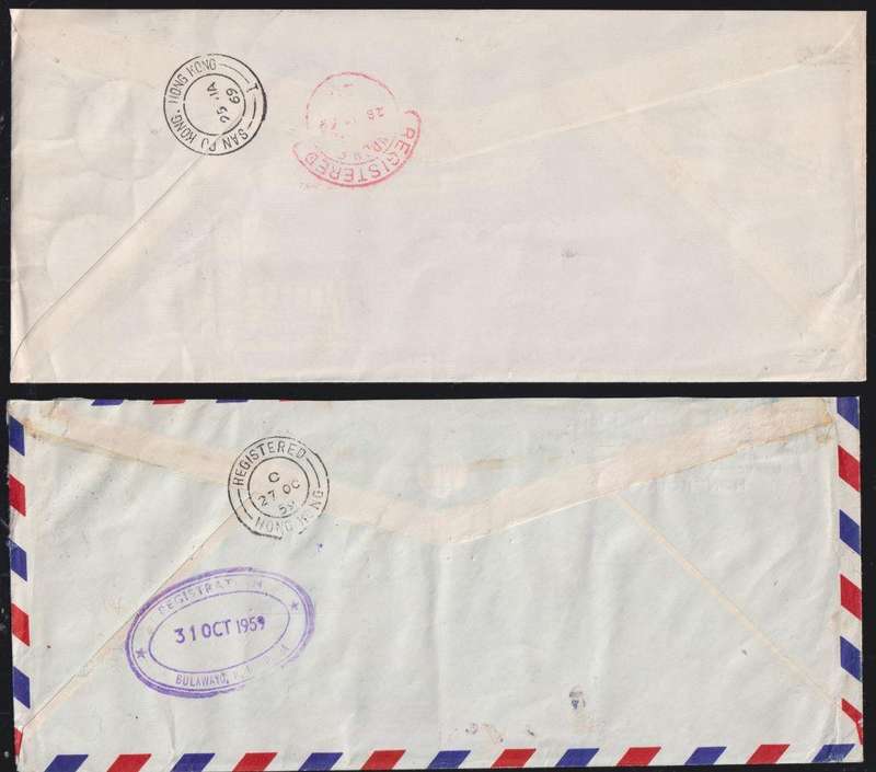 HONG KONG TERRIFIC LOT OF COVERS - KGV ONWARDS
