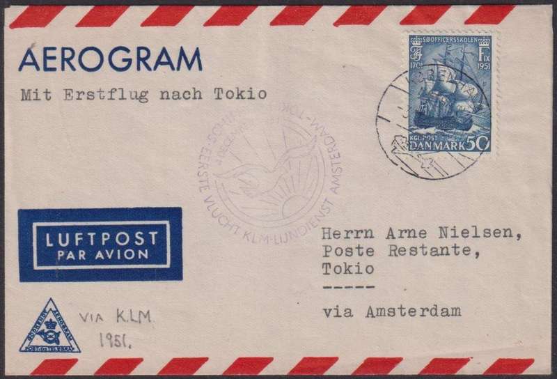 DENMARK FANTASTIC LOT OF FLIGHT COVERS