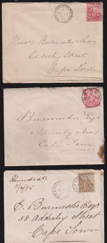CAPE OF GOOD HOPE NICE LOT OF COVERS