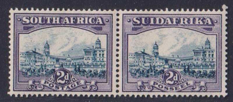 SA 1938 ROTO  PRINTING 2d BLUE & VIOLET  FINE HINGED MINT SACC 44c CV R4000