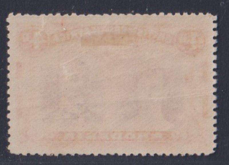 RHODESIA - BSAC 1910 4d DOUBLE HEAD "WISP IN KING'S HAIR"   SACC 139 FINE  HINGED MINT CV R1700+