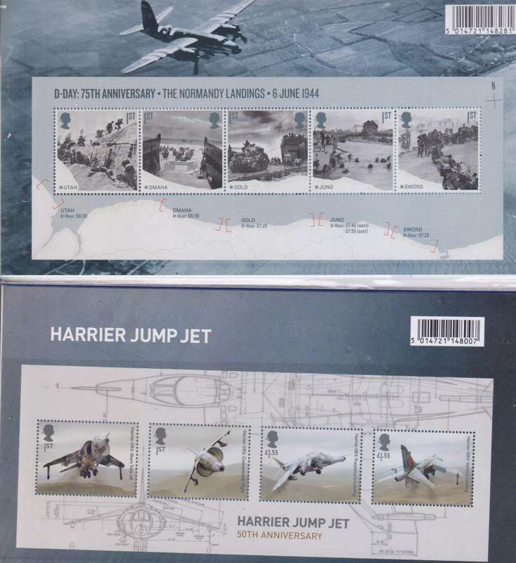 GB 2019 ISSUES -PRESTIGE BOOKLET, PRES PACKS, MIN SHEETS, BLOCKS - HUGE FACE VALUE