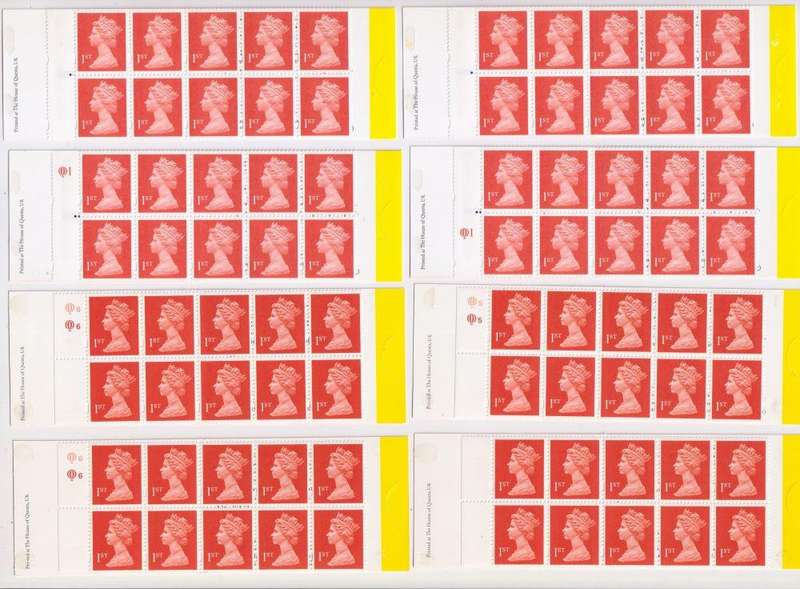 GREAT BRITAIN 2000 BOOKLETS- A SUPERB SPECIALISED LOT OF 27