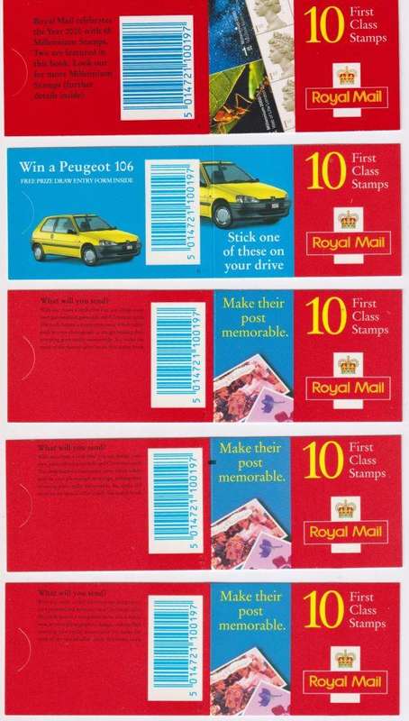 GREAT BRITAIN 2000 BOOKLETS- A SUPERB SPECIALISED LOT OF 27