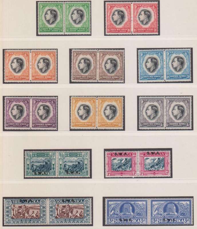 SWA MINT COLLECTION ON PAGES - cv R13000+