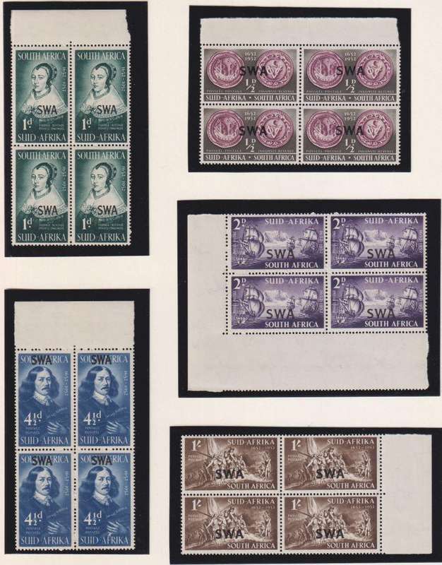 SWA MINT COLLECTION ON PAGES - cv R13000+
