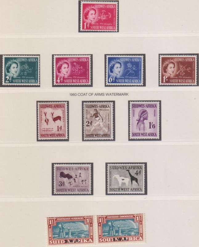 SWA MINT COLLECTION ON PAGES - cv R13000+