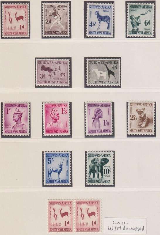 SWA MINT COLLECTION ON PAGES - cv R13000+