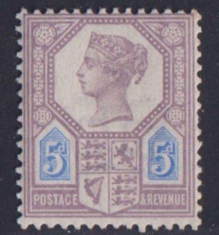 GREAT BRITAIN 1887 5d  SG 207 SUPERB UNMOUNTED MINT CV £800