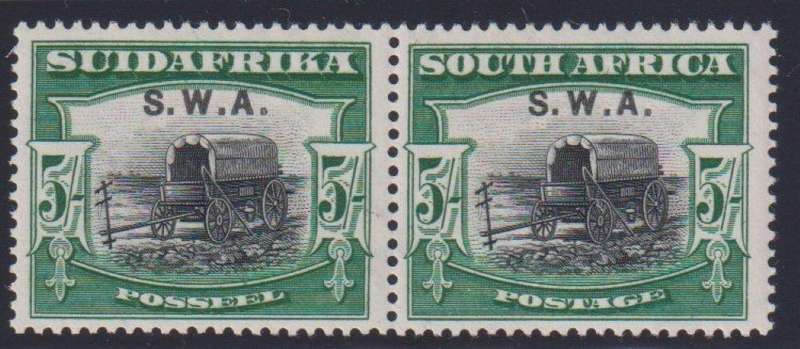 SWA 19247 5/- SUPERB MINT SACC 89 CV R4,000