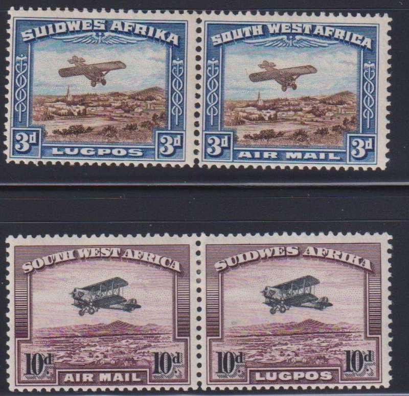 SWA 1931 AIRMAILS FINE MINT