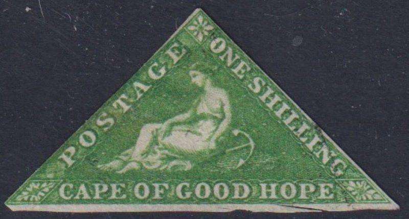 CAPE OF GOOD HOPE 1/- TRIANGLE USED