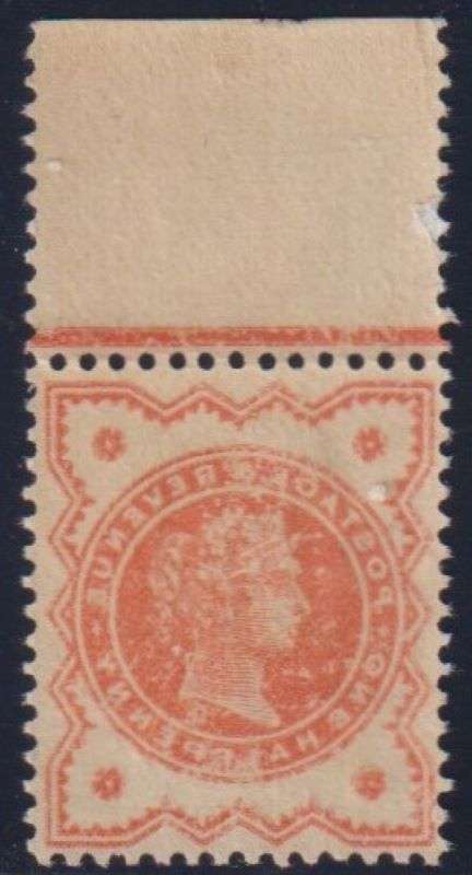 GREAT BRITAIN 1887 1/2d FANTASTIC OFFSET