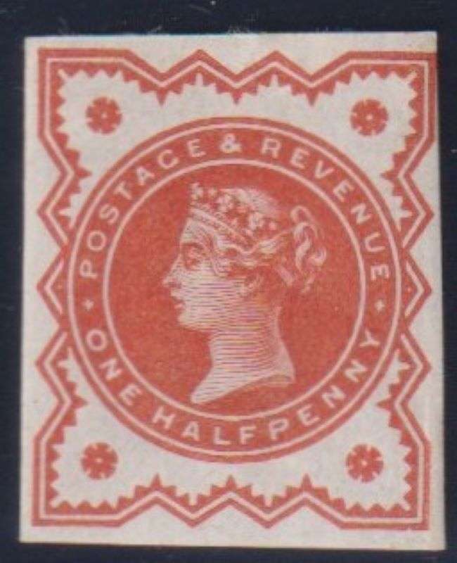 GREAT BRITAIN 1887 1/2d IMPRIMATUR