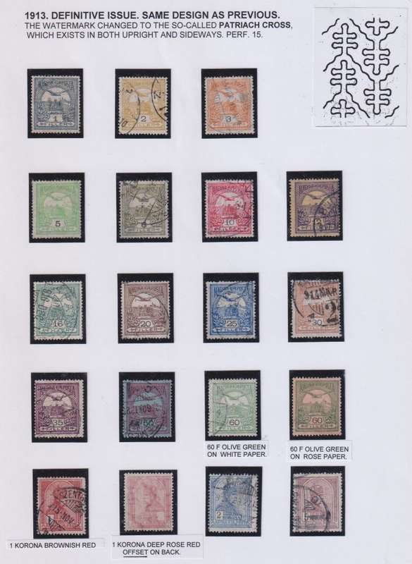 HUNGARY FANTASTIC 1871-1913 WRITTEN UP COLLECTION