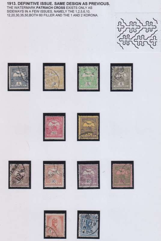 HUNGARY FANTASTIC 1871-1913 WRITTEN UP COLLECTION