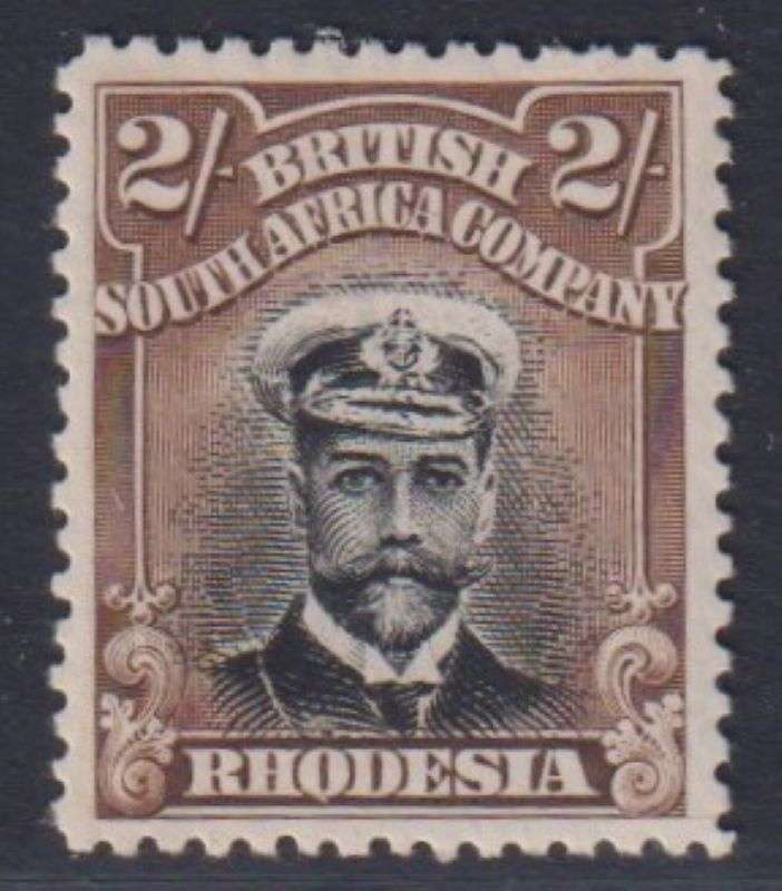 RHODESIA - BSAC ADMIRALS DIE 1 2/- FINE MINT SACC 214 CV R6000