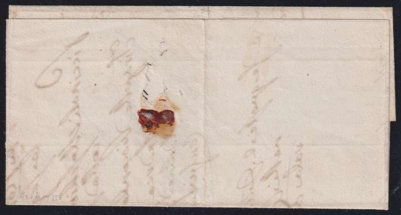 ITALY - 1854 ENTIRE VERONA TO VILLANOVA