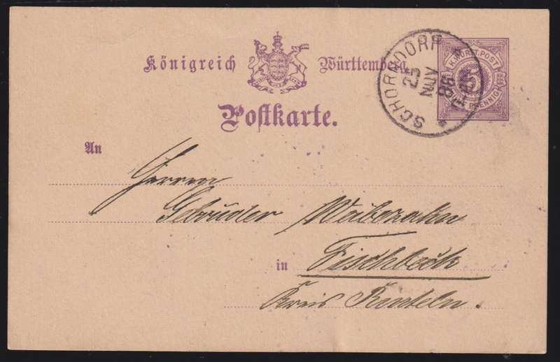 WURTTEMBERG, GERMANY LOVELY COLLECTION-FINE USED & MINT WRITTEN UP