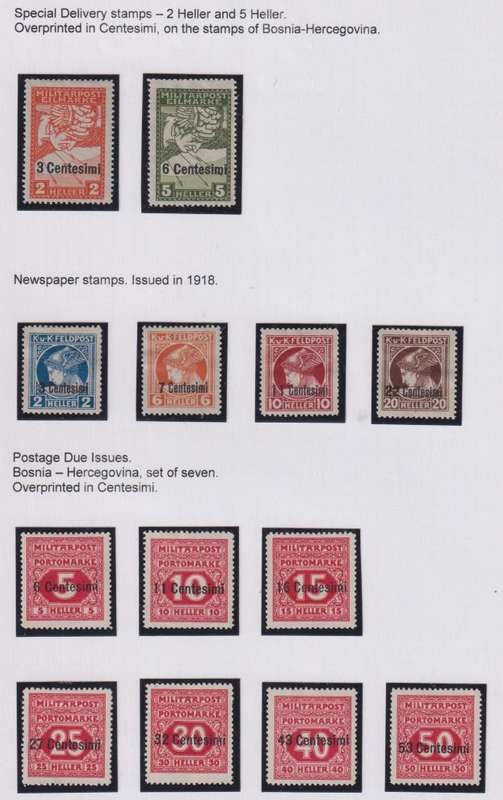 SERBIA, BOSNIA, AUSTRIA  LOVELY WRITTEN UP HINGED MINT & USED COLLECTION