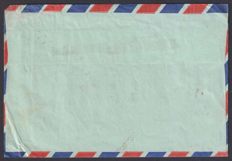 LUFTHANSA 1974 PLANE CRASH COVER - KENYA TO SA