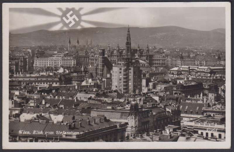 AUSTRIA -  1938 "DER FUHRER IN WIEN" COVER & CARD & OTHERS