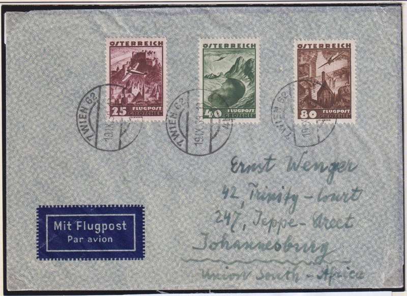 AUSTRIA -  1938 "DER FUHRER IN WIEN" COVER & CARD & OTHERS