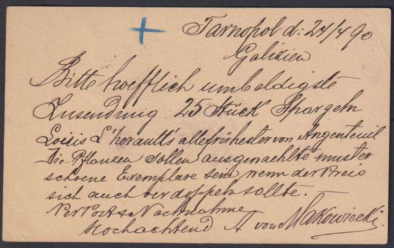 AUSTRIA 1875-1890 POSTCARDS - SUPERBLY WRITTEN UP