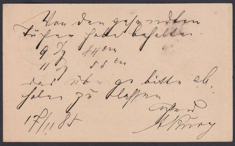 AUSTRIA 1875-1890 POSTCARDS - SUPERBLY WRITTEN UP