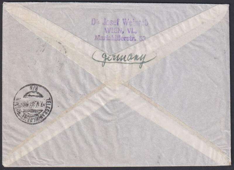 AUSTRIA - GERMANY 1938 COVERS MIXED STAMPS - INCL A ZEPPELIN