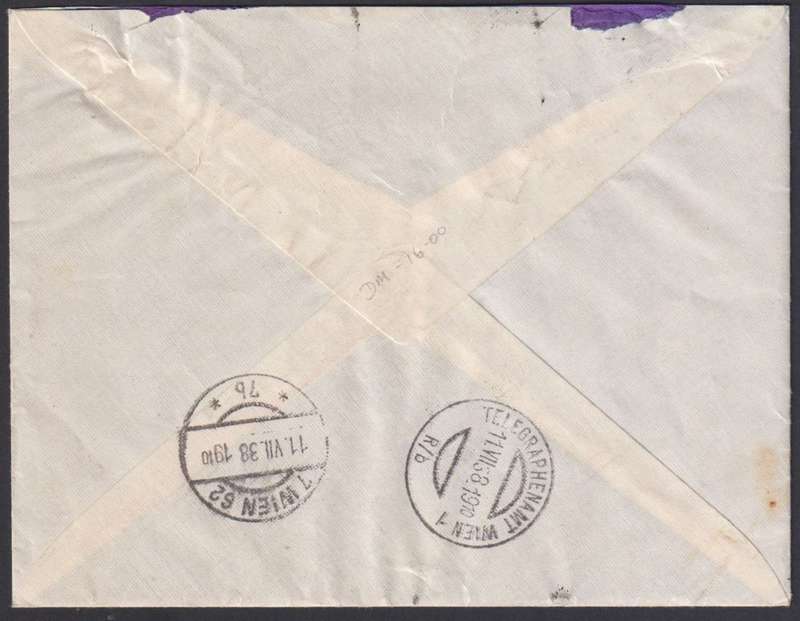 GERMANY  USED IN AUSTRIA 1934-1939 COVERS